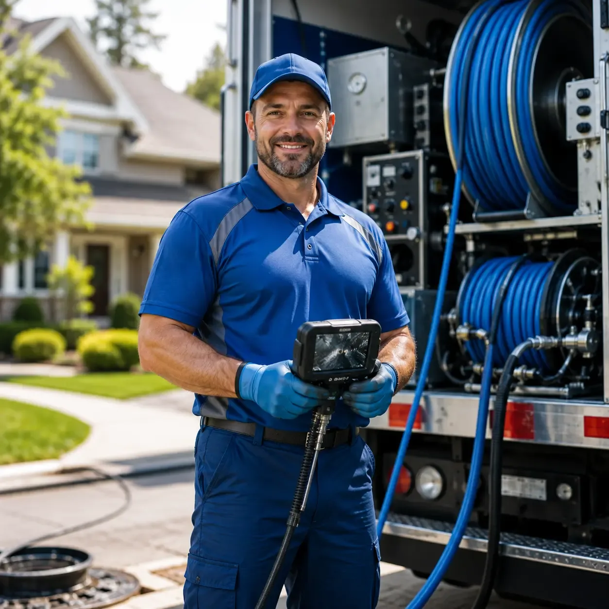 Local outdoor drain cleaning specialists in Bath, MI